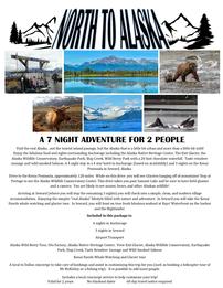 "North to Alaska" for 2 People, 7 Nights 202//261